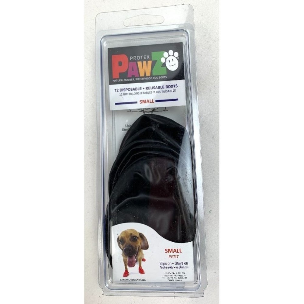 Protex Pawz Rubber Dog Boots 12 pack, size S, NWT
